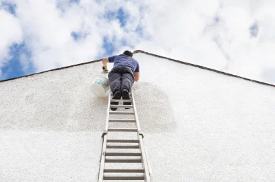 Peinture extérieure à Métabief — façades et ravalement